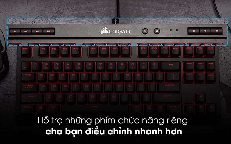 Corsair K63 phím chức năng