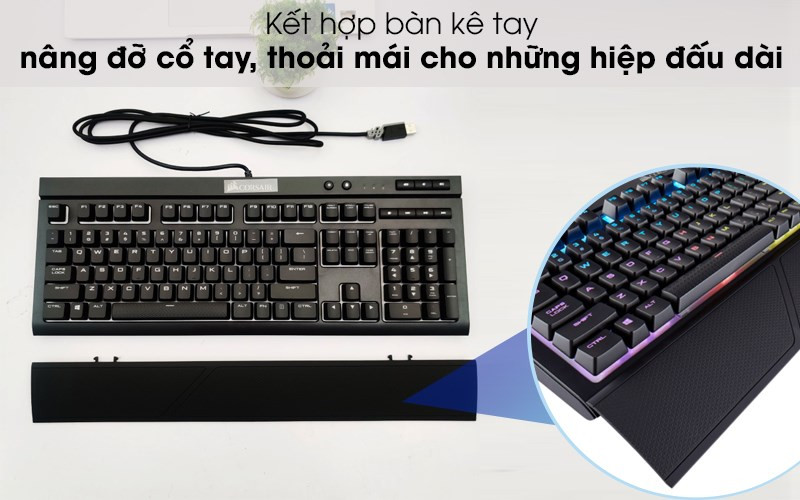 Corsair K68 lót tay