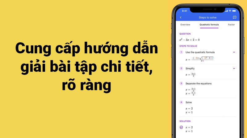 Cung cấp hướng dẫn giải b&agrave;i tập chi tiết, r&otilde; r&agrave;ng