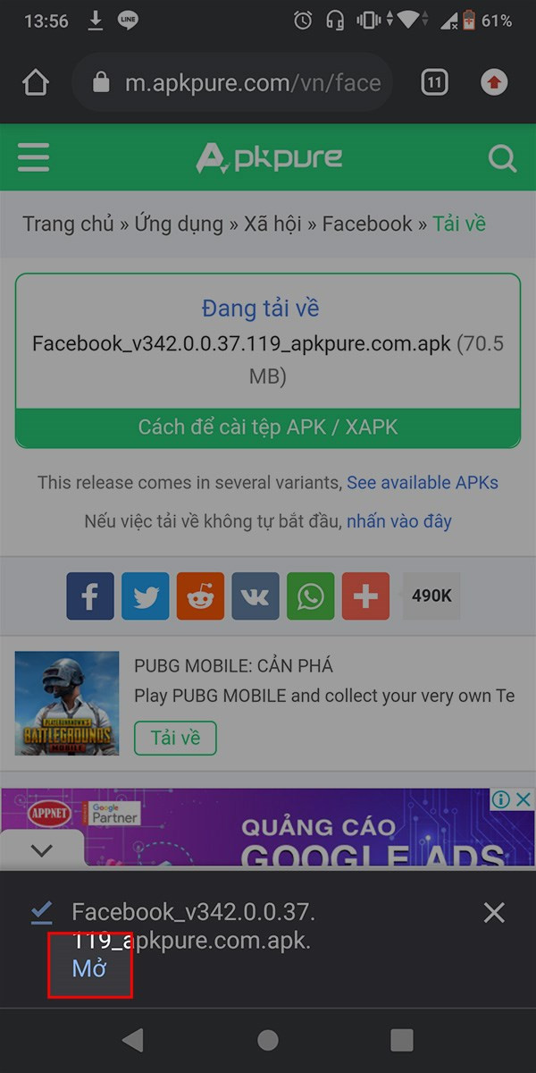 Hướng Dẫn Tải và Cài Đặt Facebook APK Cho Android Đơn Giản Nhất 2023