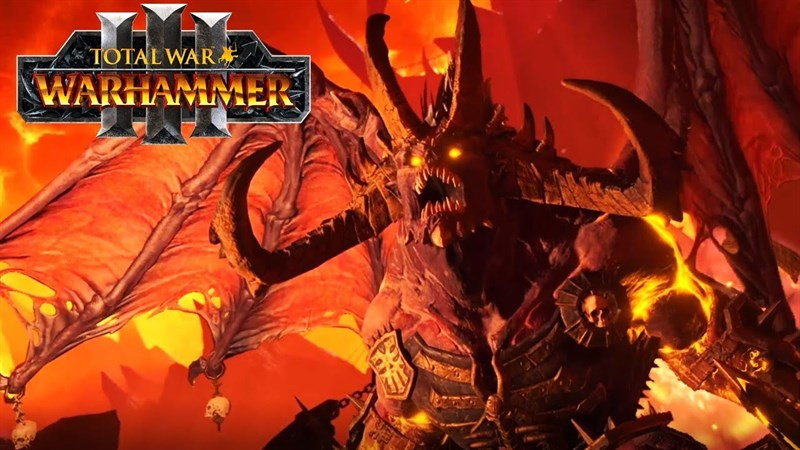 Đại ác quỷ Khorne trong Total War: Warhammer 3