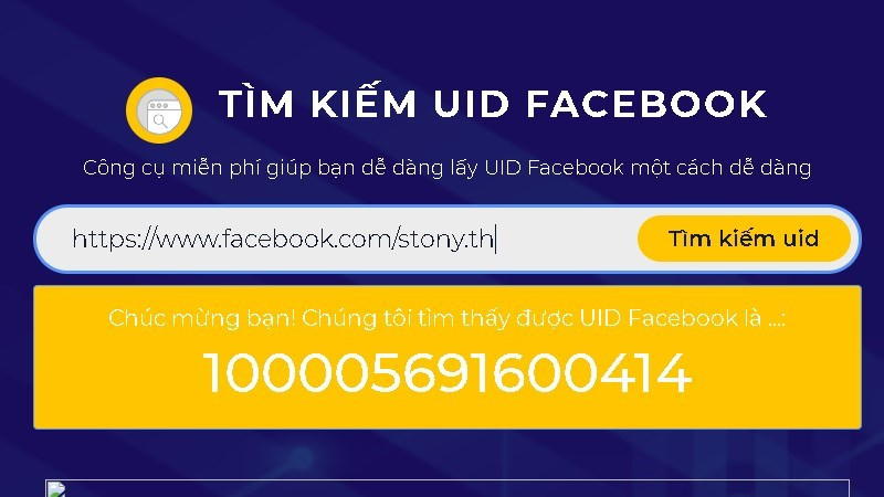 Dán link và tìm kiếm