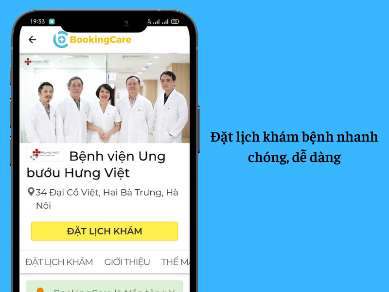 Đăng k&yacute; v&agrave; đặt lịch kh&aacute;m bệnh nhanh ch&oacute;ng 