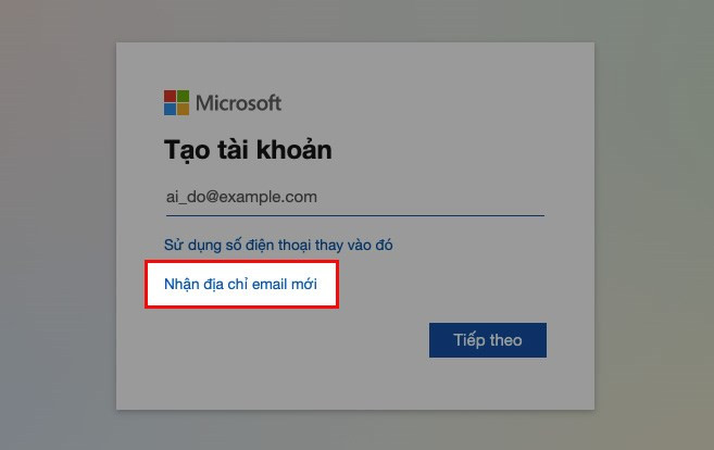 Đăng ký tài khoản Microsoft Teams