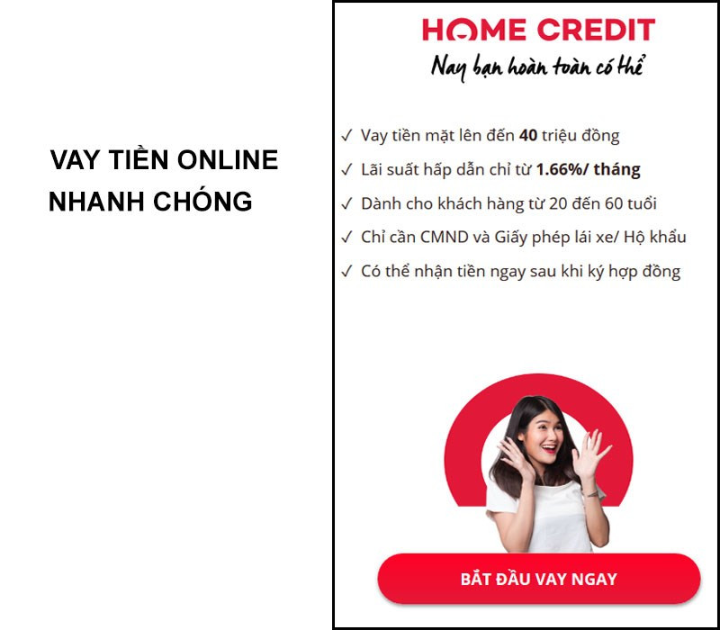 Đăng ký vay tiền online nhanh chóng