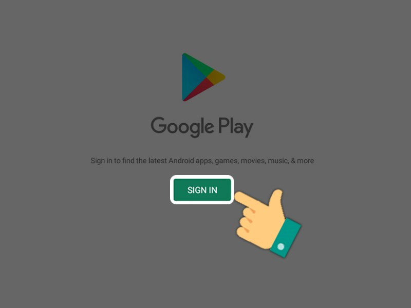 Đăng nhập Google Play