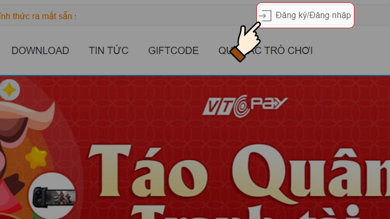 Đăng nhập VTC Game