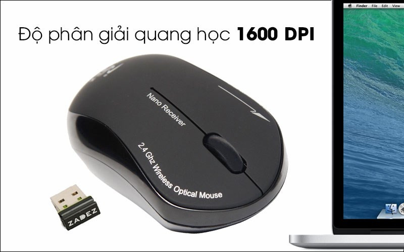 Độ phân giải 1600 DPI