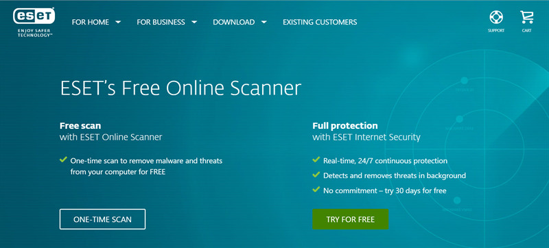 ESET Online Scanner: Diệt virus online hiệu quả