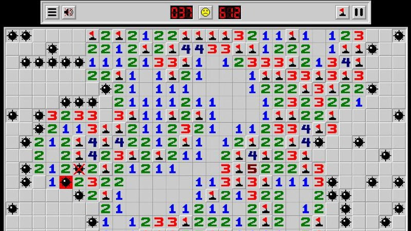 Ghi nhớ công thức trong Minesweeper