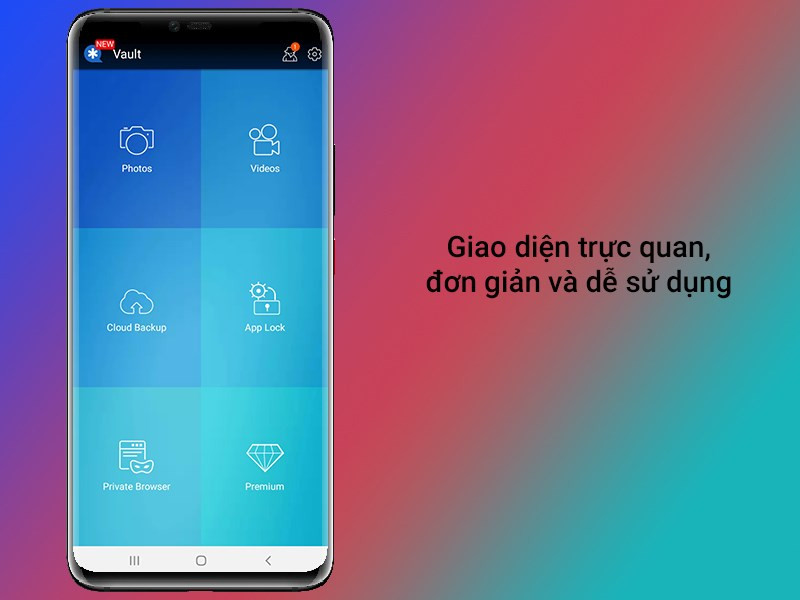 Giao diện dễ sử dụng