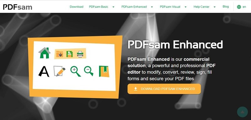 Giao diện PDF Split and Merge