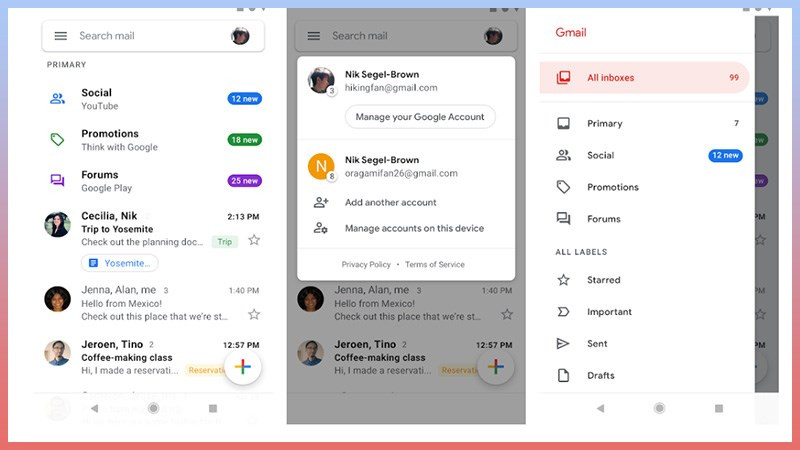 Gmail: Quản lý email