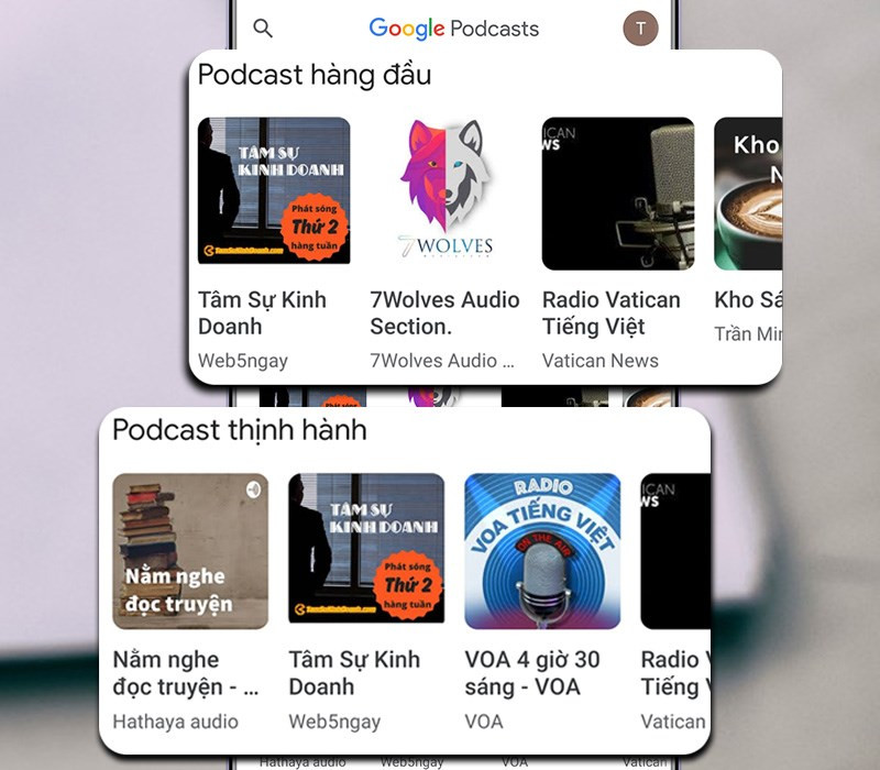 Khám Phá Thế Giới Podcast Với Google Podcast Miễn Phí