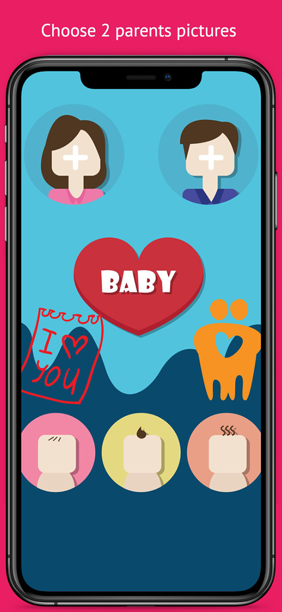 Gương mặt baby tương lai: App ghép mặt bố mẹ ra con