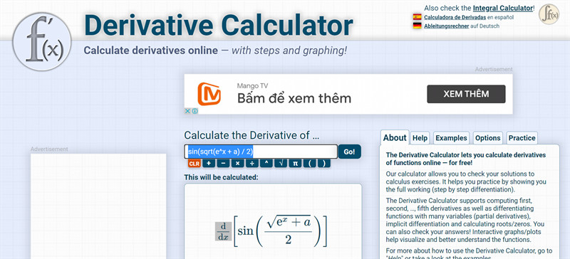 TOP 7 Trang Web Tính Đạo Hàm Online Miễn Phí, Chính Xác Nhất 2023