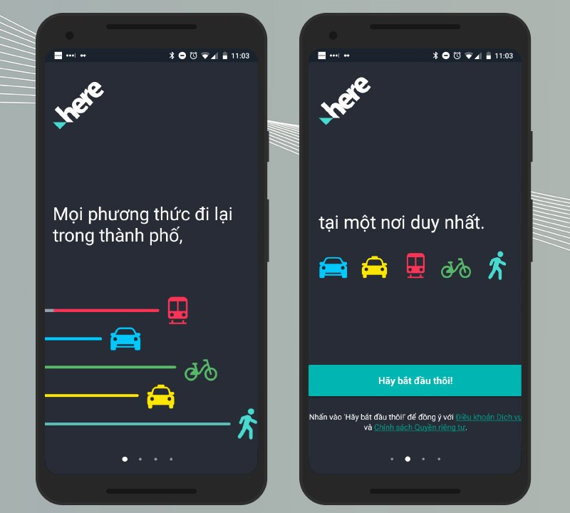 HERE WeGo – Dẫn đường trong Thành phố