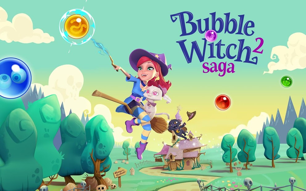 Hiệu ứng hình ảnh trong Bubble Witch 2 Saga