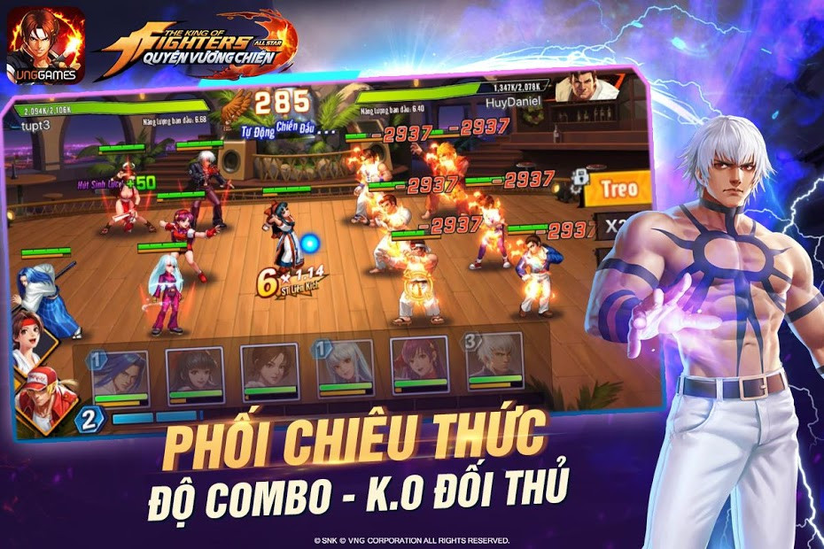 Hình ảnh Screenshots KOF AllStar - Quyền Vương Chiến VNG