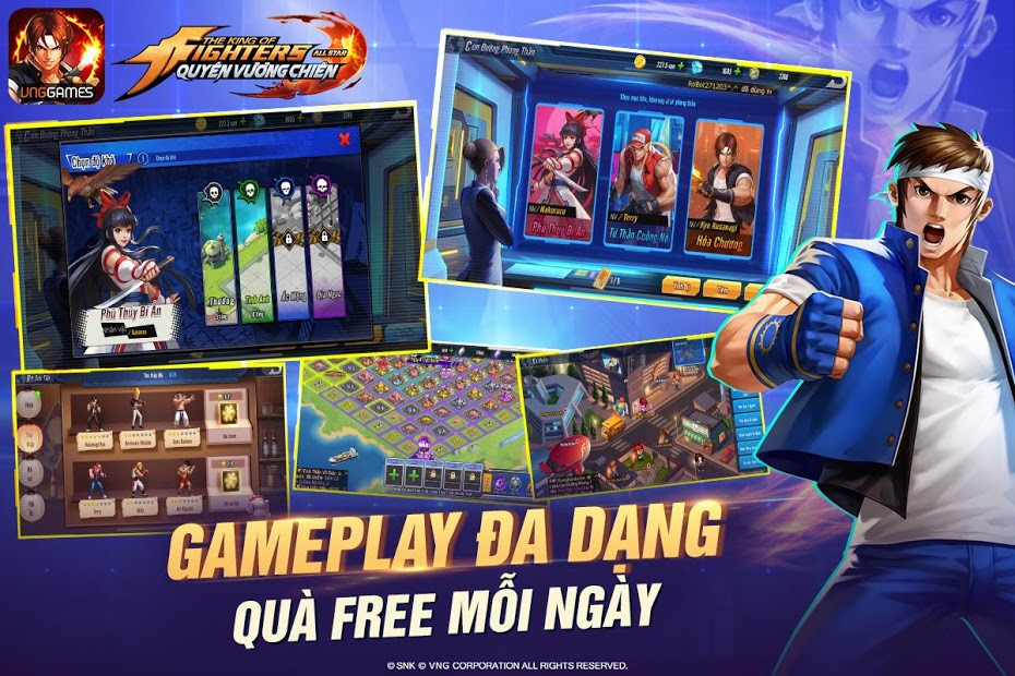 Hình ảnh Screenshots KOF AllStar - Quyền Vương Chiến VNG