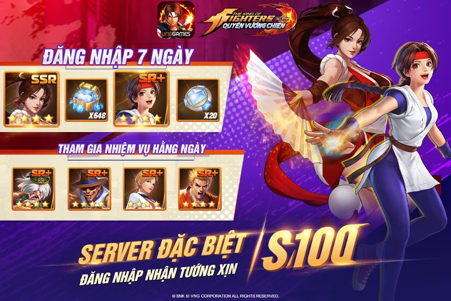 Hình ảnh Screenshots KOF AllStar - Quyền Vương Chiến VNG