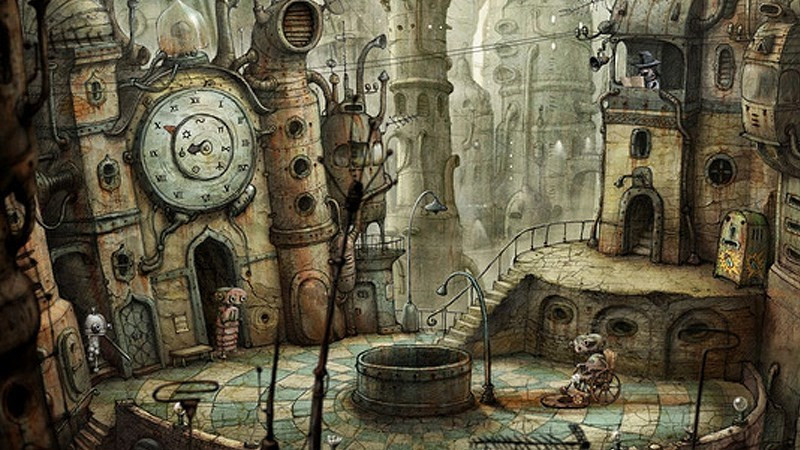 Hình ảnh trong game Machinarium