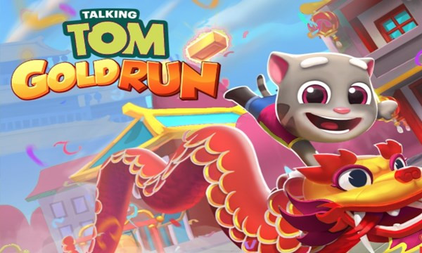 Hình ảnh trong game Talking Tom Gold Run