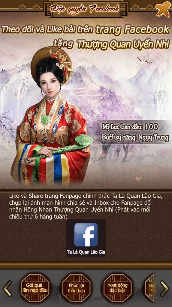 Kết nối Facebook để nhận th&ecirc;m hồng nhan