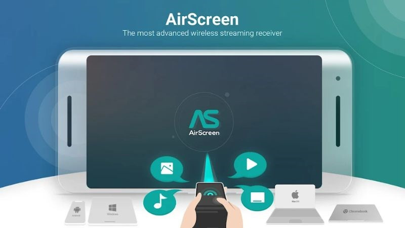 Kết nối không dây đa giao thức của AirScreen