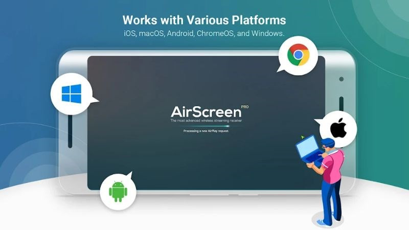 Khả năng tương thích đa nền tảng của AirScreen