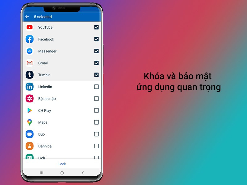 Khóa ứng dụng