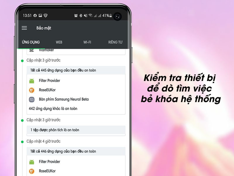 Kiểm tra bẻ khóa hệ thống