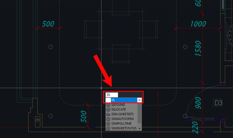 Lệnh tính diện tích trong Autocad bằng lệnh SS (LISP)