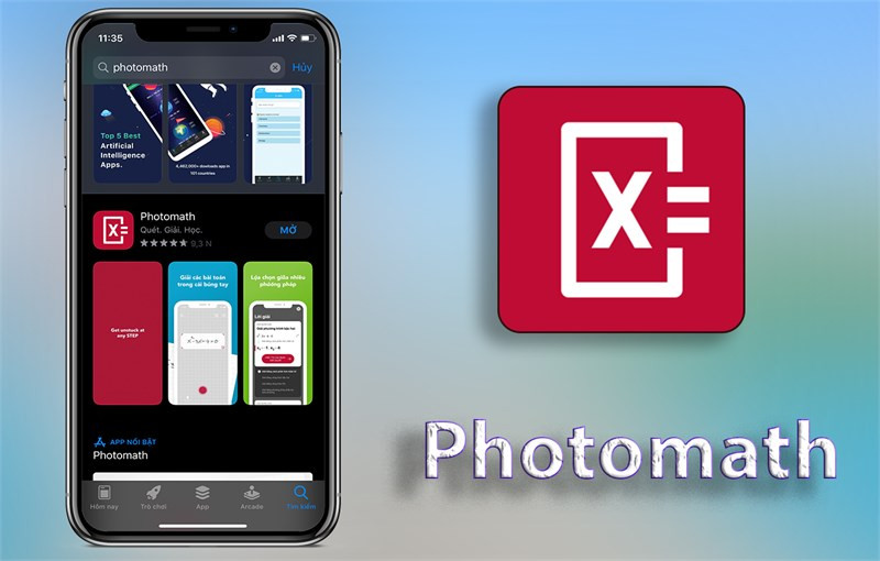 Photomath: Ứng Dụng Giải Toán Thần Tốc Trên Điện Thoại