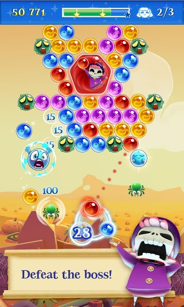 Màn chơi trong Bubble Witch 2 Saga