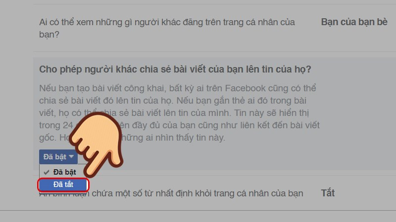 Bảo Mật Facebook: Chặn Chia Sẻ Ảnh và Bài Viết Của Bạn Dễ Dàng