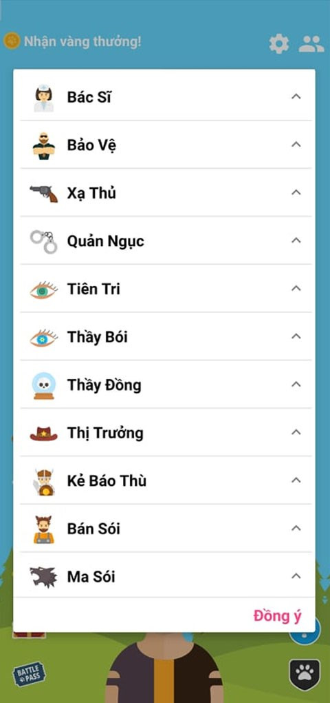 Một số hình ảnh của các vai trò trong game