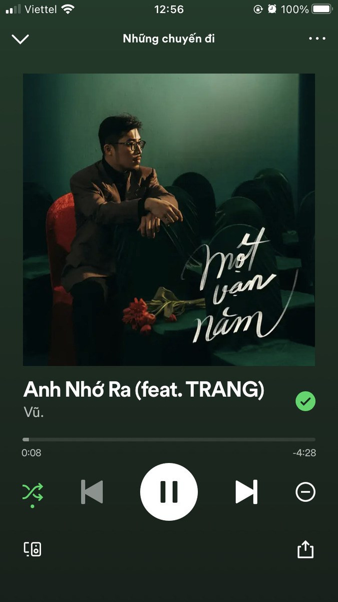 Nghe nhạc trên Spotify