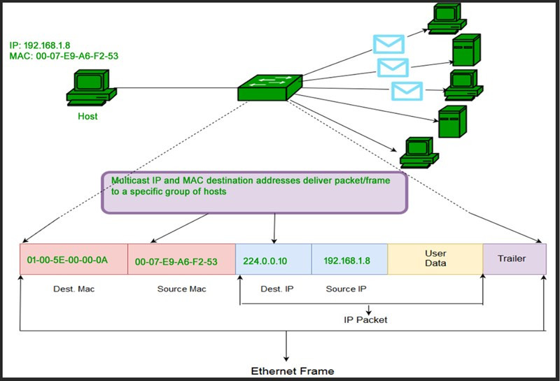 Nguyên lý hoạt động của Multicast