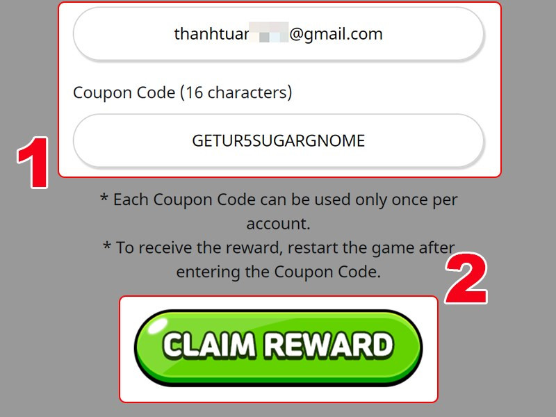 Nhập code Cookie Run Kingdom bạn có