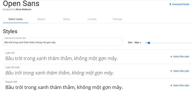 Top Font Chữ Tiếng Việt Đẹp và Miễn Phí trên Google Fonts