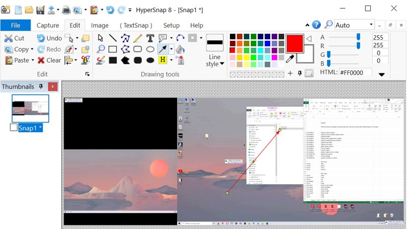 Phần mềm chụp màn hình HyperSnap