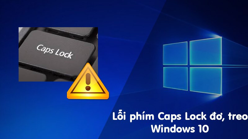 Phím Caps Lock trên bàn phím laptop