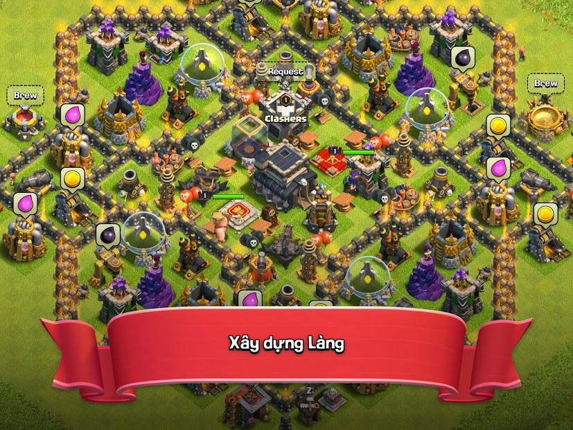 Phòng thủ trong Clash of Clans