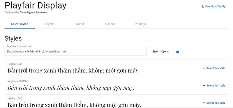 Top Font Chữ Tiếng Việt Đẹp và Miễn Phí trên Google Fonts