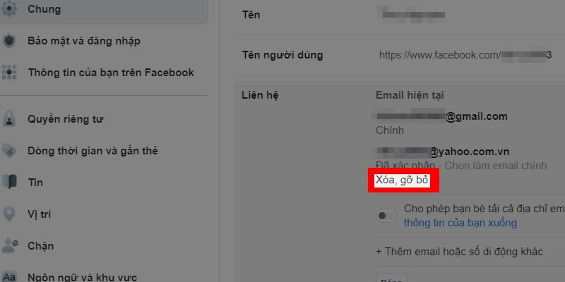 Hướng Dẫn Thêm, Thay Đổi Và Xóa Email Facebook Đơn Giản Nhất 2023