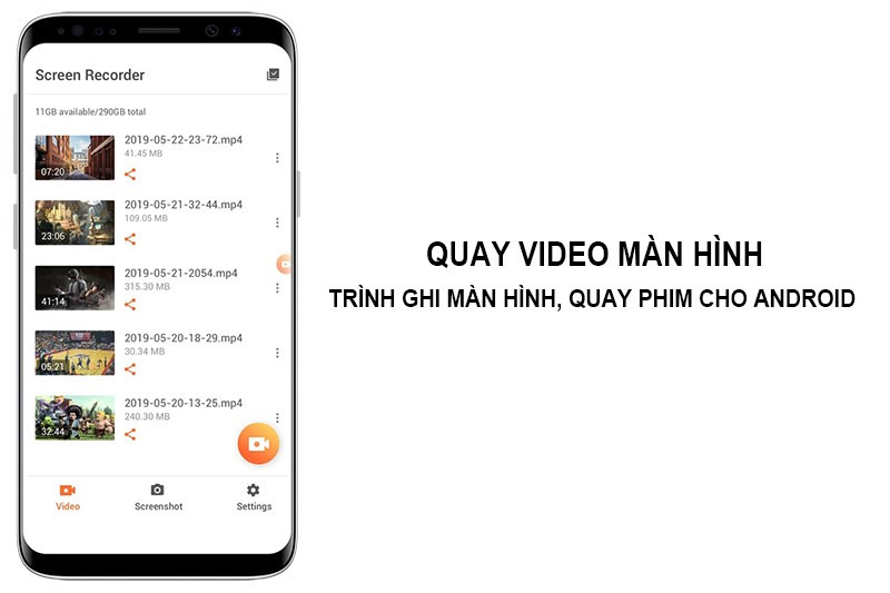 Quay video màn hình khi chơi game trên điện thoại