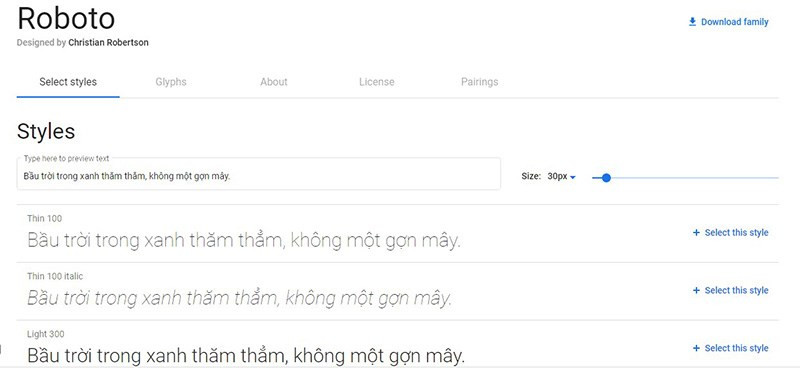 Top Font Chữ Tiếng Việt Đẹp và Miễn Phí trên Google Fonts