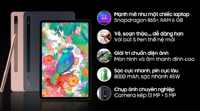 Top 5 Máy Tính Bảng Samsung Có Bút S Pen Cho Sáng Tạo Bay Cao