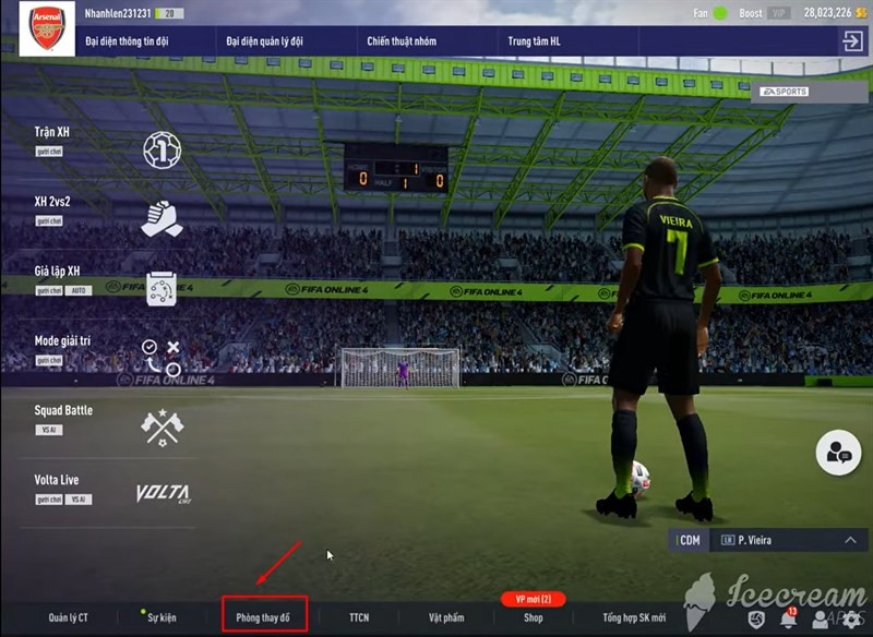 Hướng dẫn đổi CLB trong FC Online (FIFA Online 4) chi tiết nhất